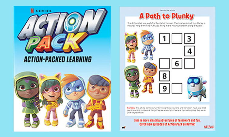 Action-Packed Learning! Activities That Reinforce Early-Learning Skills and SEL Themes Inspired by Action Pack