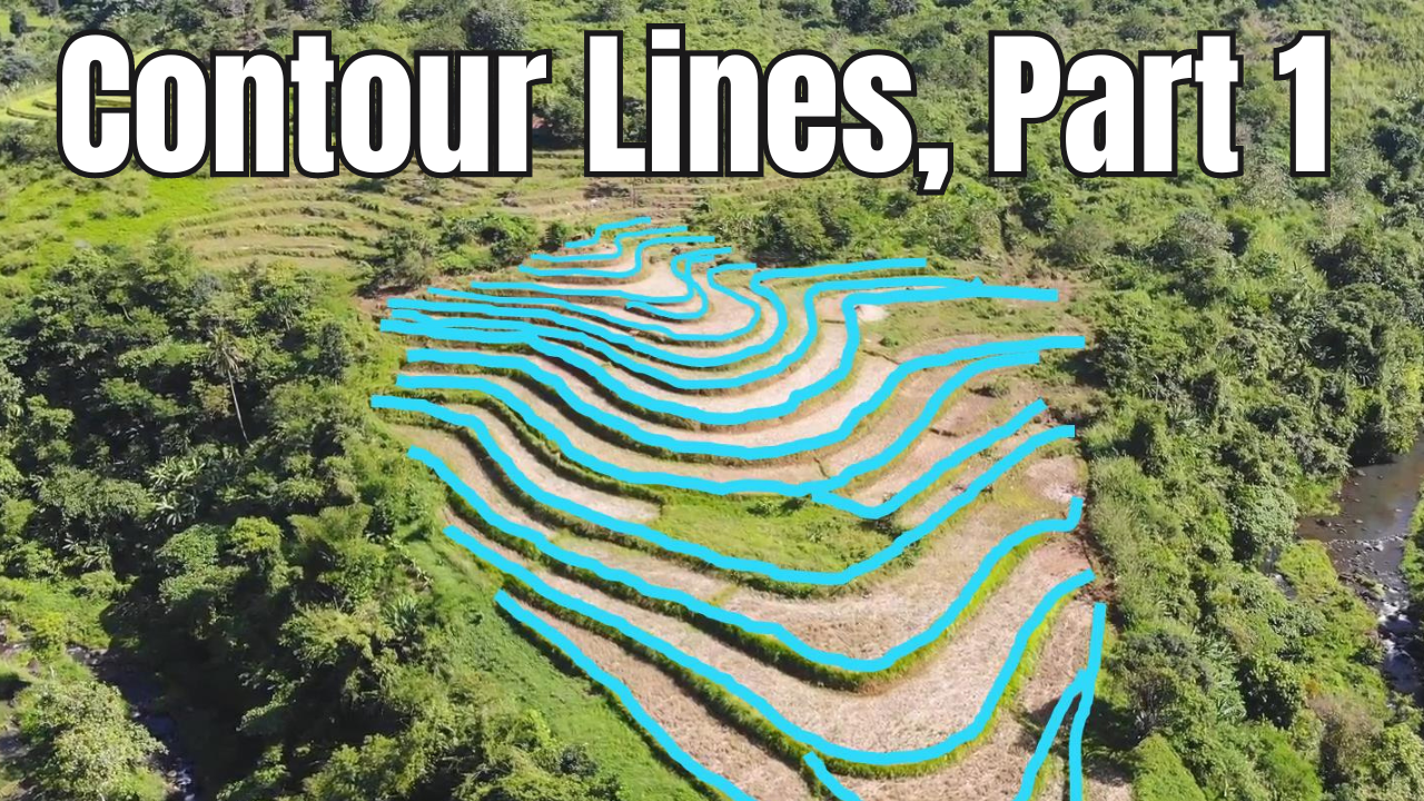 Intro to Contour Lines, Part 1. Video sheet, Google Forms & more (V2)