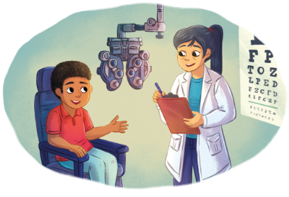 eye doctor visit