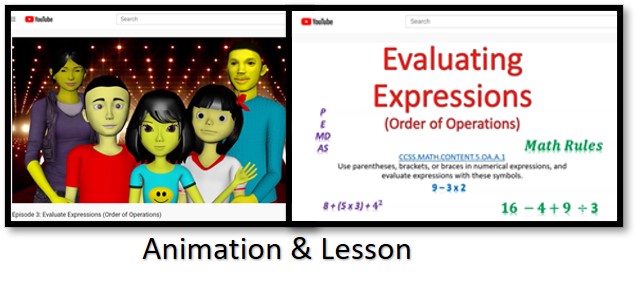 KP Math In Motion Animation & Lesson